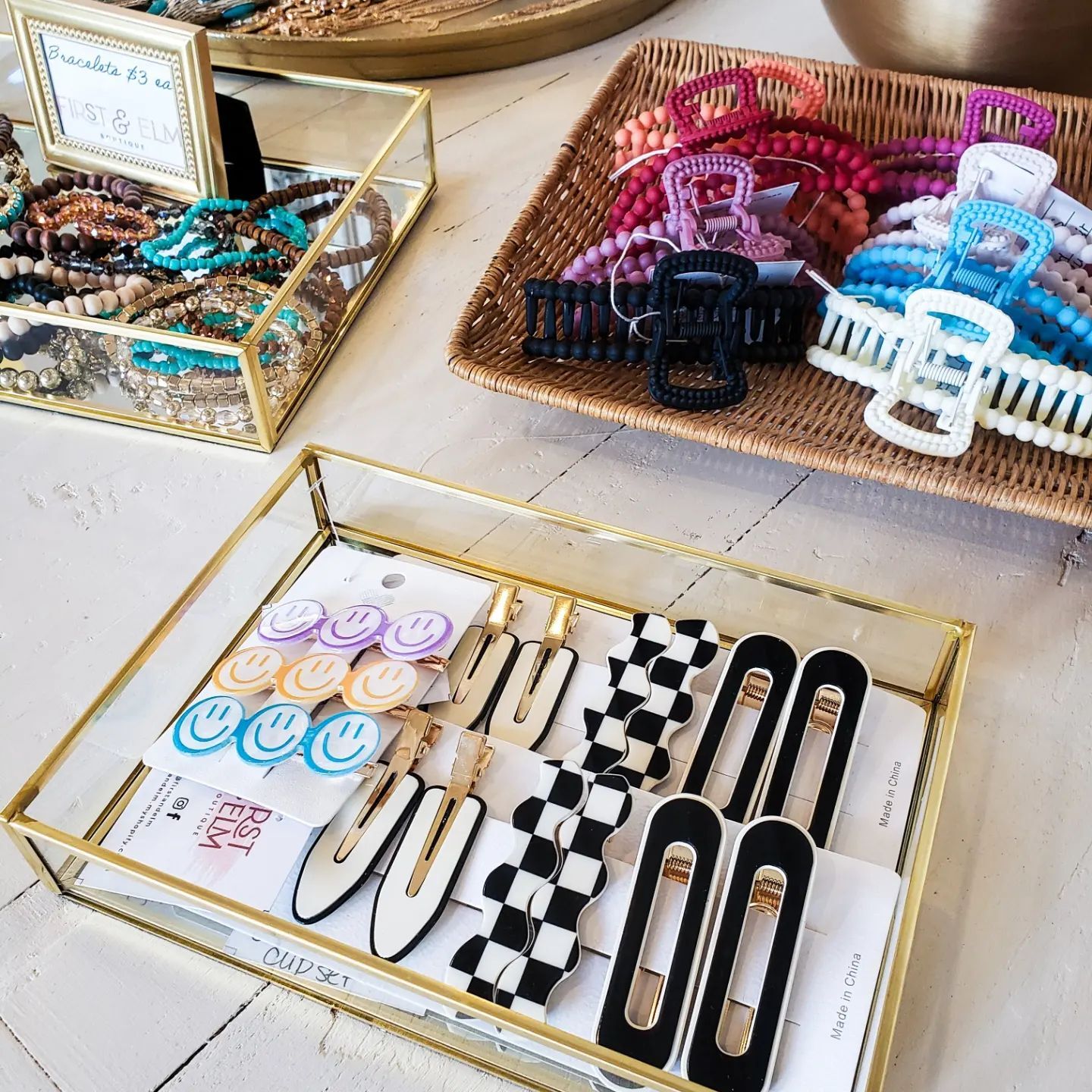 First and Elm Boutique accessories